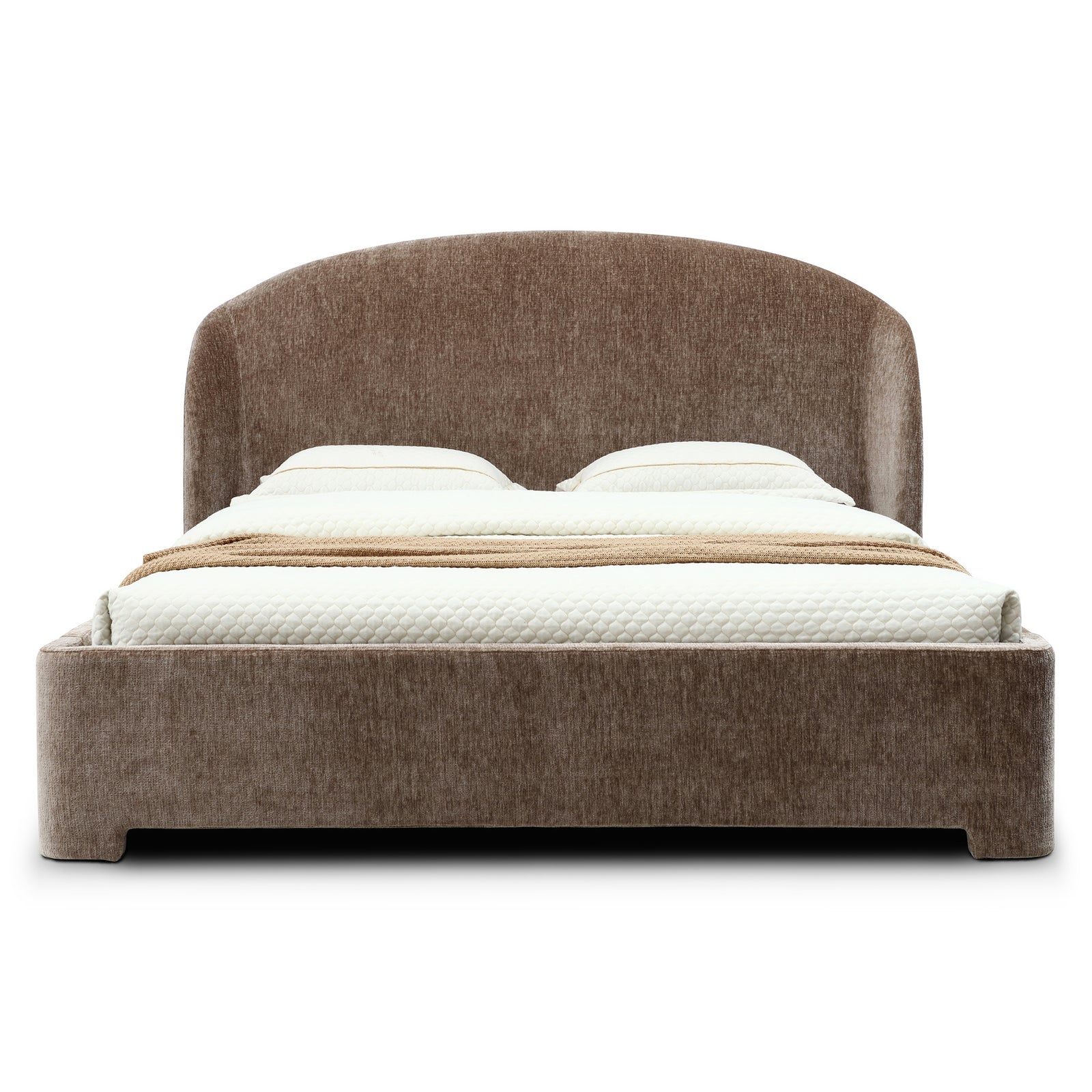 Avorelle Arched Upholstered Platform Bed