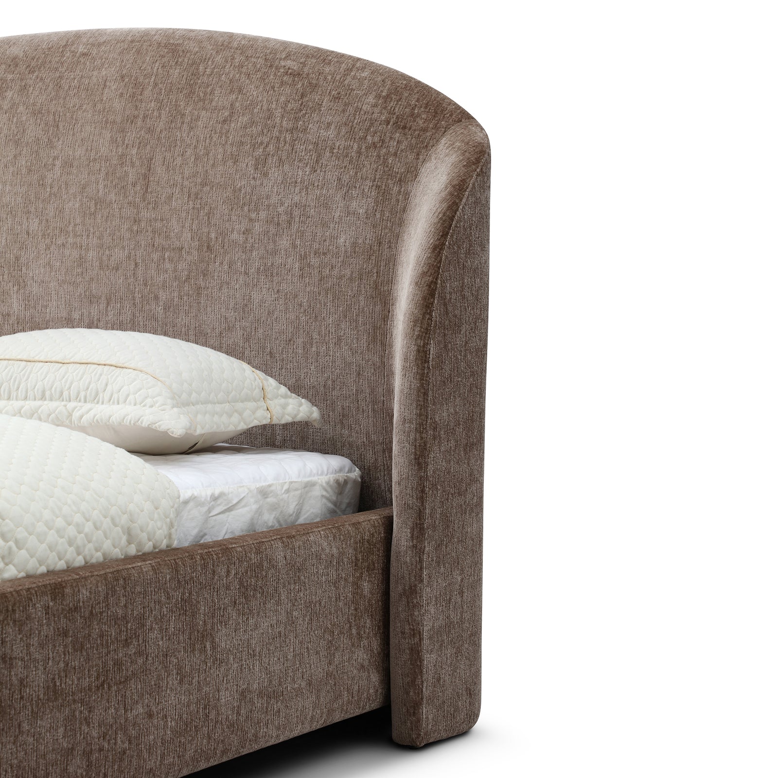 Avorelle Arched Upholstered Platform Bed