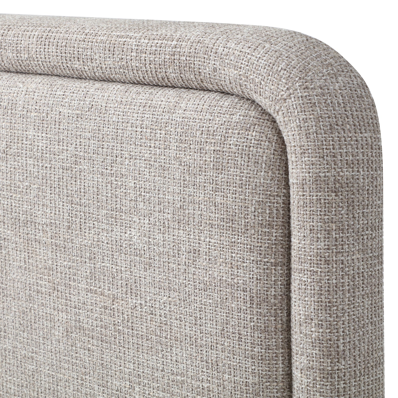 Lumvera Minimalist Upholstered Platform Bed