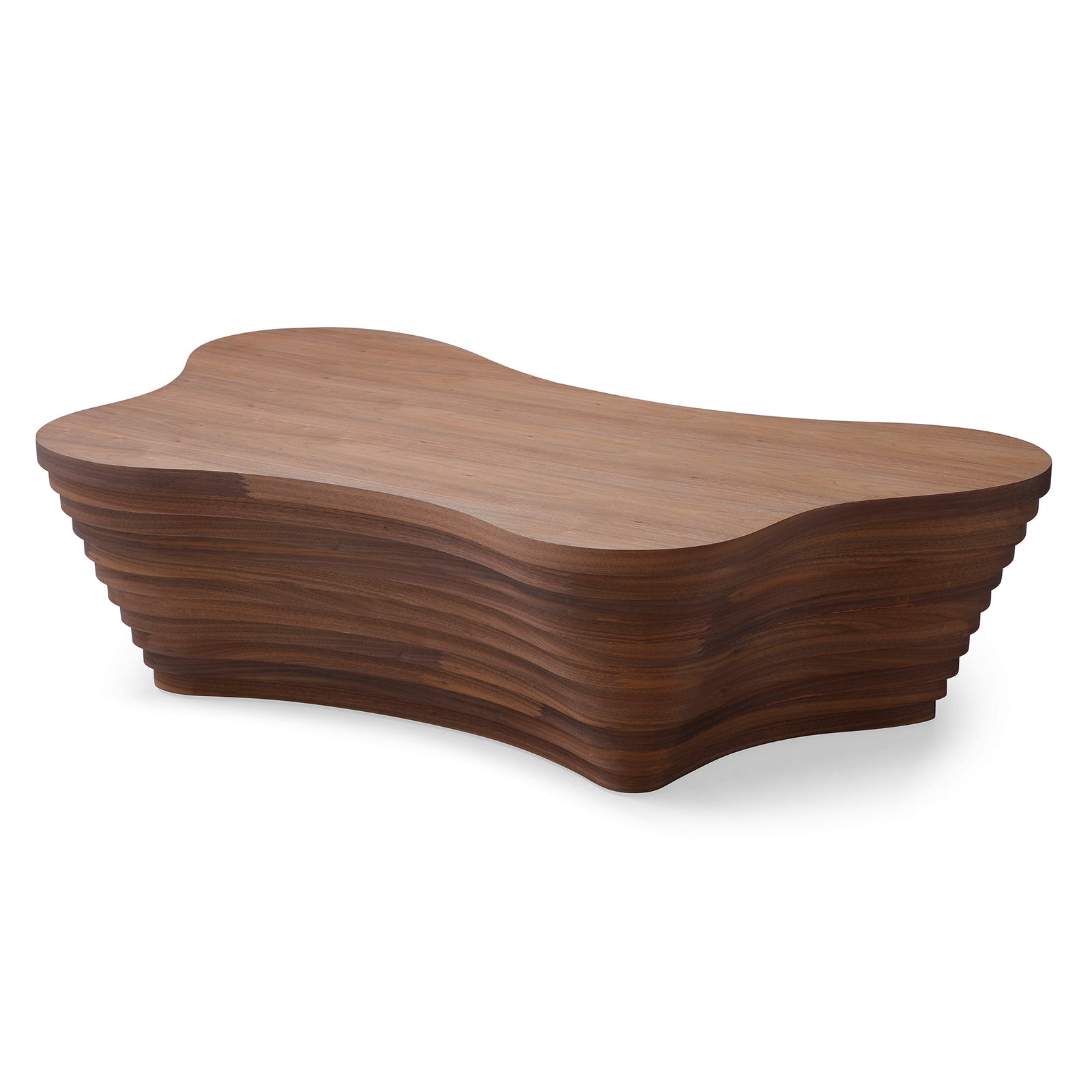 Butterfly Walnut Veneer Coffee Table