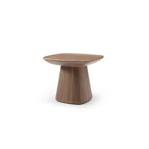17.9" Wood Living Room Table Set, Square Side Table, Fully-assembled