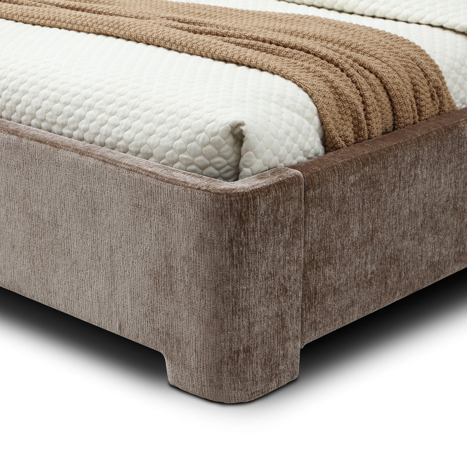 Avorelle Arched Upholstered Platform Bed