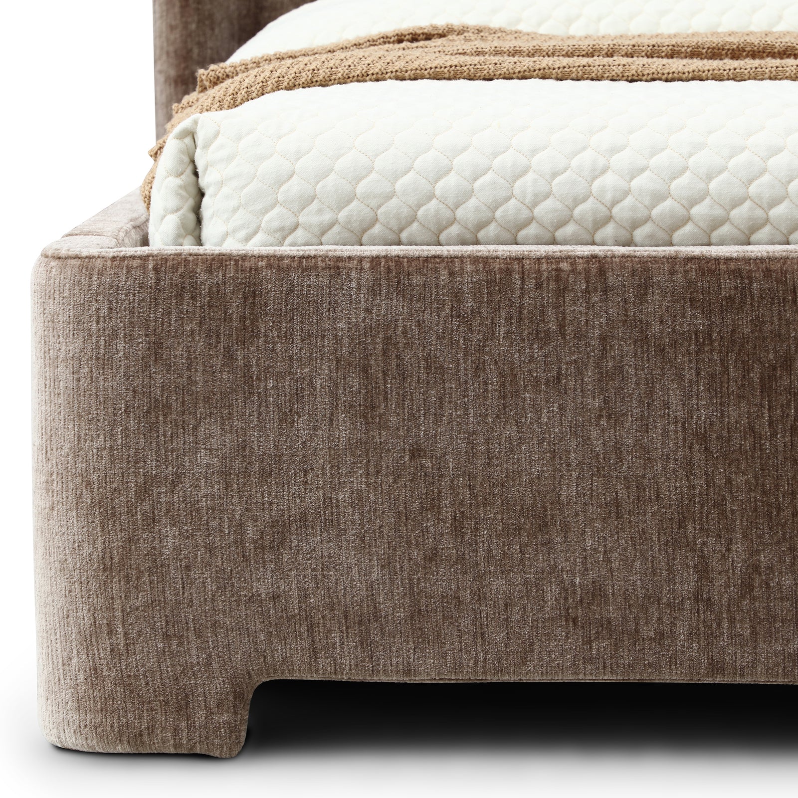Avorelle Arched Upholstered Platform Bed