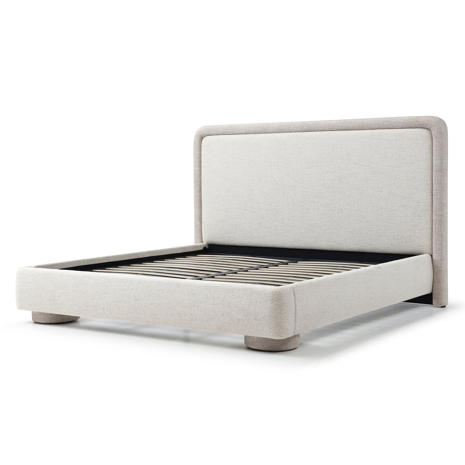 Norvella Low-Profile Upholstered Platform Bed