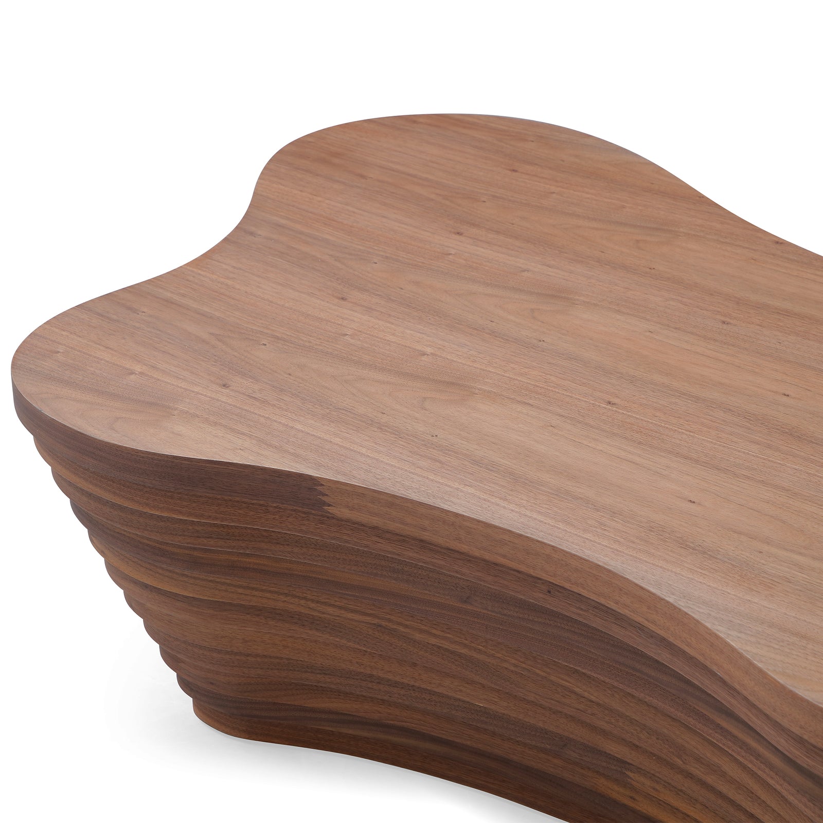 Butterfly Walnut Veneer Coffee Table