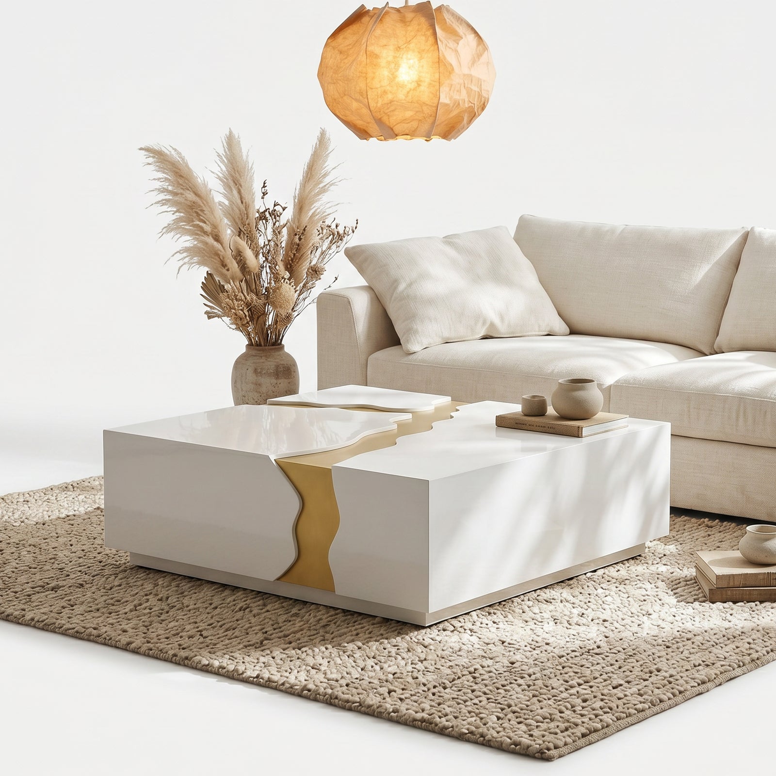 Minimalist Square Coffee Table