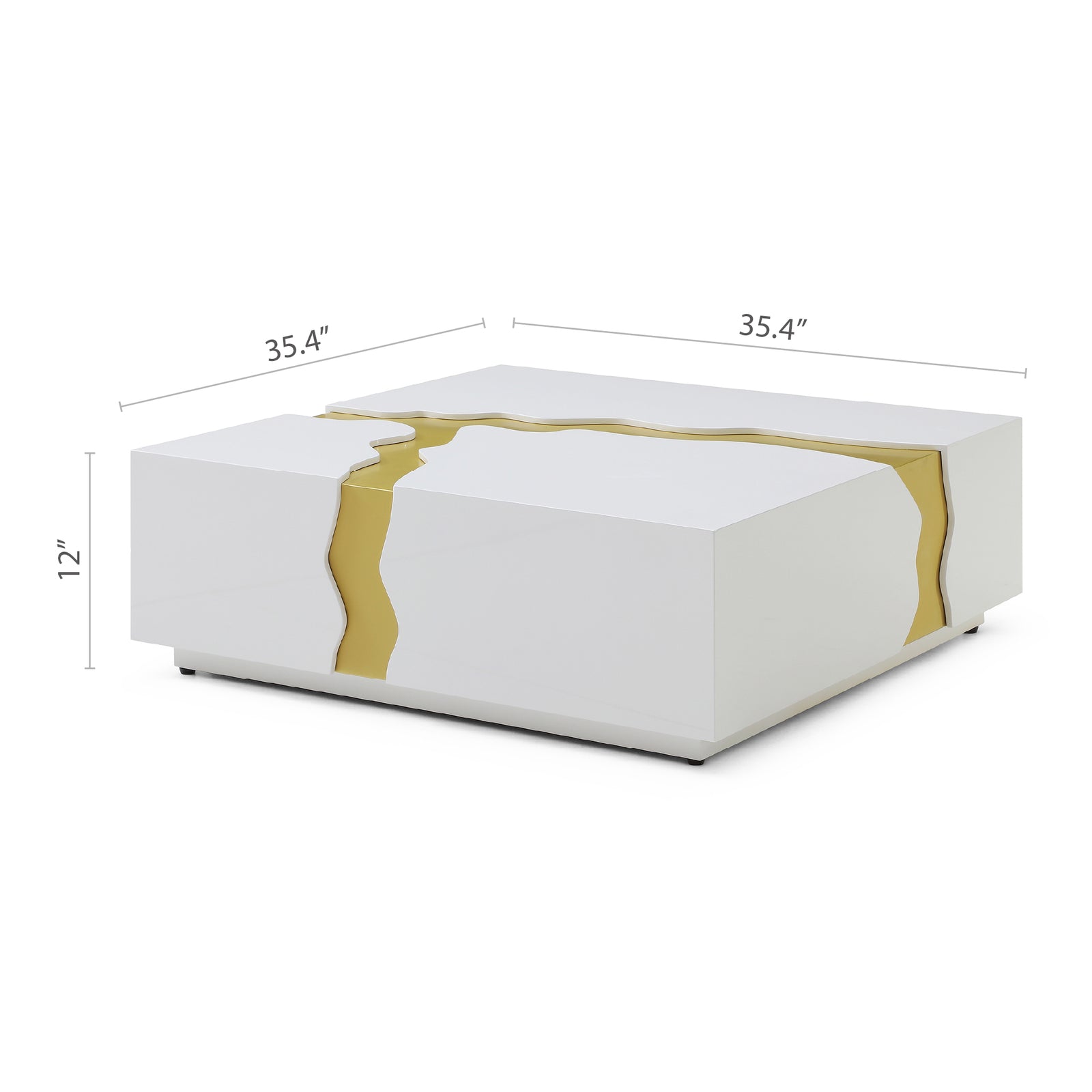 Minimalist Square Coffee Table