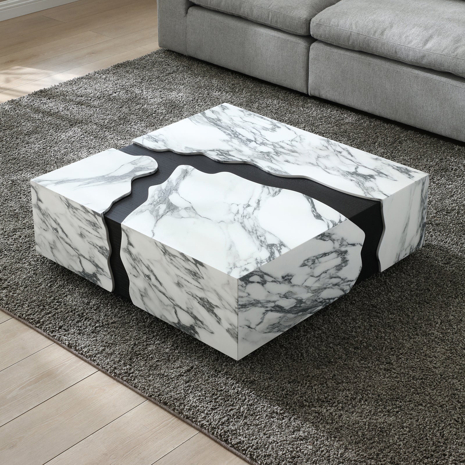 Arabescato Veneer Coffee Table