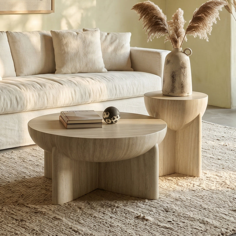 Kalin Round Hemisphere Coffee Table