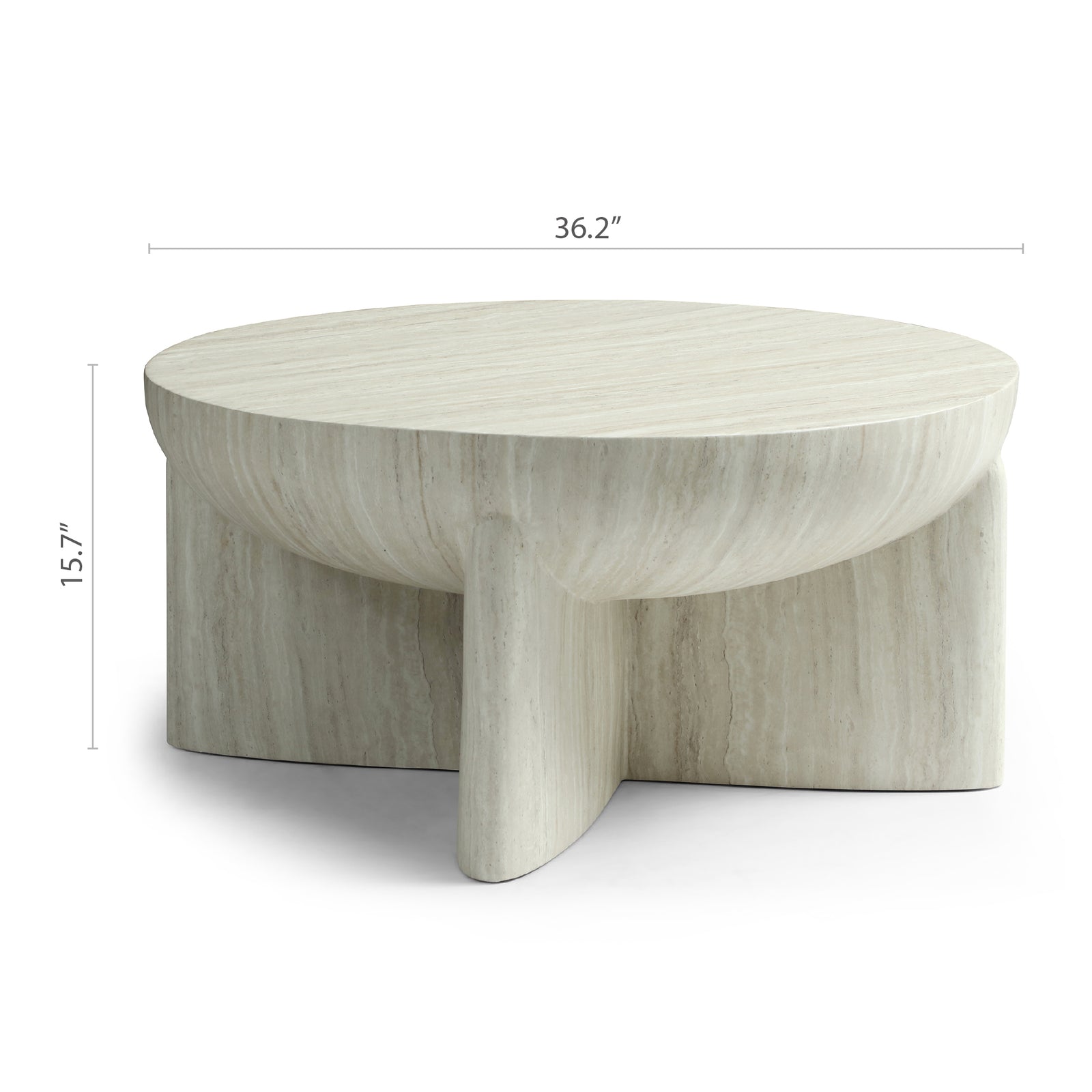 Kalin Round Hemisphere Coffee Table